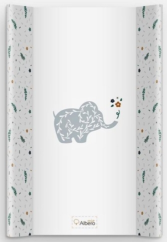 CebaBaby prebaľovacia podložka tvrdá Sloní svet 50x70