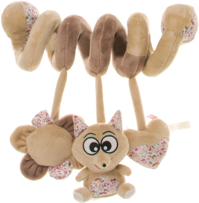 4baby plyšová špirála Líška