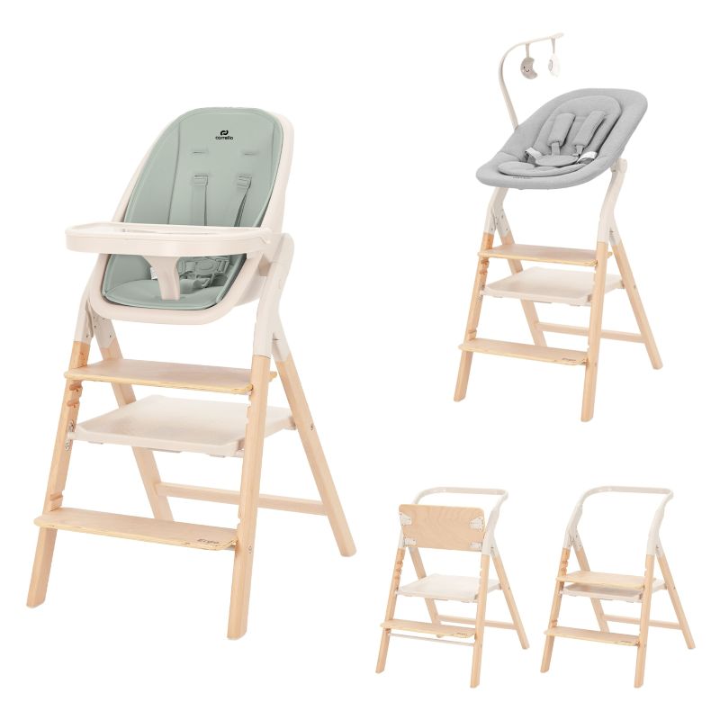 Carrello  ERGO  Elora Green multifunkčná stolička na kŕmenie